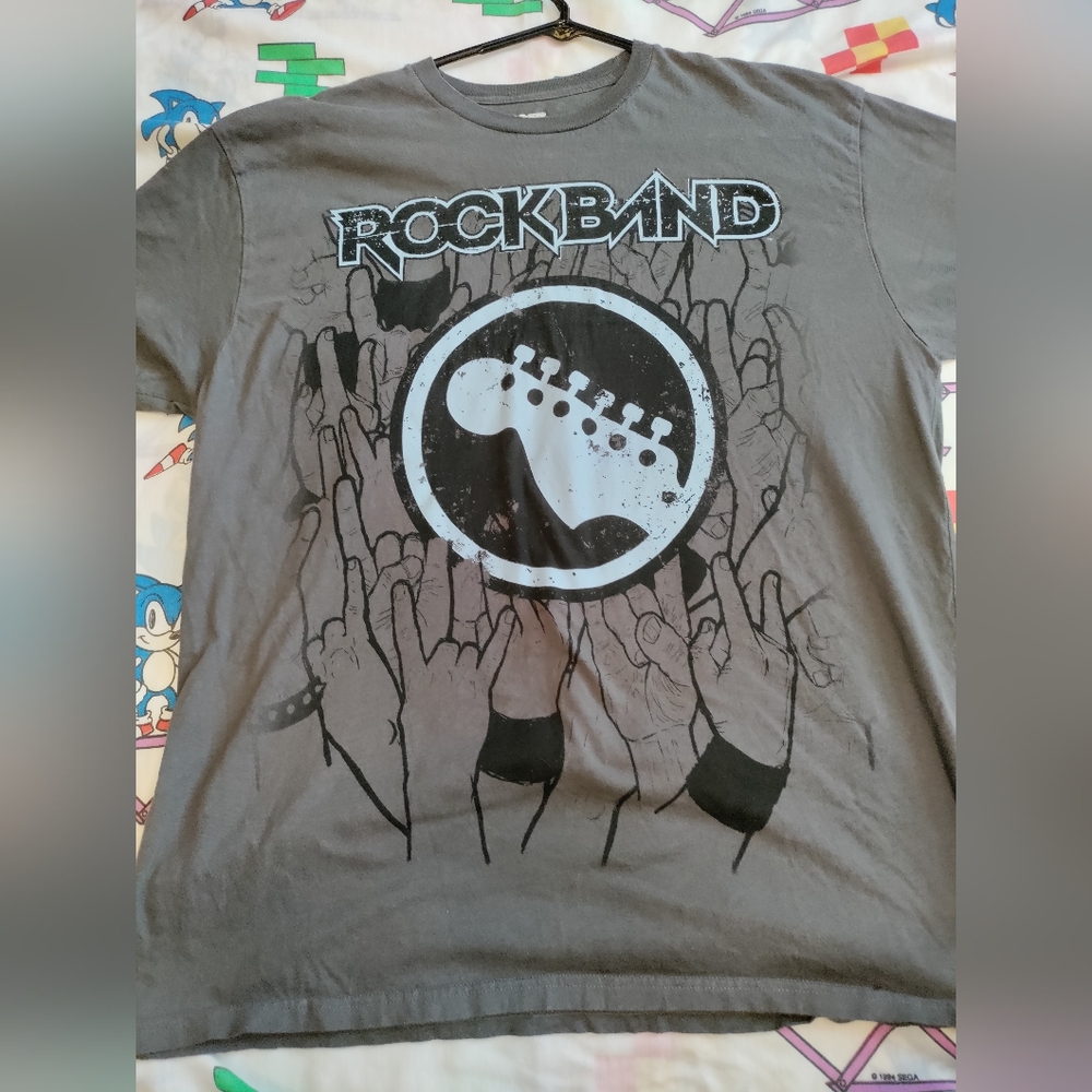 Rock band 2008 extra large t-shirt